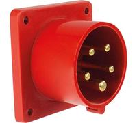 Cee Anbaustecker Aus Polyamid 5-polig 400v 16a 6h Ip44
