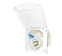 CEE Boîte d’alimentation- avec couvercle - 230 V - blanc