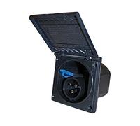 CEE einspeisungs Boîte - avec couvercle - 230 V - Noir
