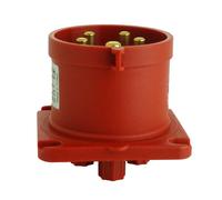 CEE prise encastrée droite 5P 16A 400V IP44 75x75 0081