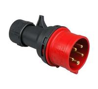CEE-Stecker 5p 16A IP44 400V/rt 6h Schraubkl ger
