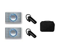 Ceecoach 2 kits Bluetooth Duo blanc + casque Bluetooth + sac