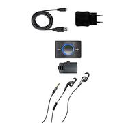 CEECOACH Uni Kit de Communication Bluetooth Unique et interphone pour Sports d'équitation et Sports d'hiver industriels Noir