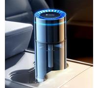 Ceeniu New Smart Car Air Freshener, 135 ml Last 6 mois, Auto ON/OFF car freshener longue durée, multi-mode réglable, Ambiance Light, Natural French Fragrance, CF3 Air Freshener car, Mint Ice scent