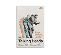 CEEQSKIT Les œuvres d'art Talking Heads Stop Making SenseOil Painting sont durables, imperméables et faciles à nettoyer dans les chambres, salons, chambres, cuisines, et faciles à monter. Style sans