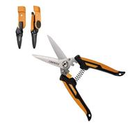 CEERAYZ 8" Cisaille Multi Usage, Ciseaux industriels robustes, Cisaille de jardin pour projets DIY, bureau, lignes de production et jardinage, avec étui protecteur et support magnétique (couleur)