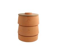 CEERCLE-Lombricomposteur à 2 étages Terracotta Ceercle - 8 kg