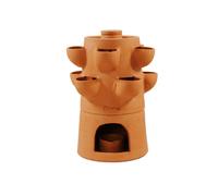 CEERCLE-Potager autofertile 1 étage coloris marron en terre cuite terracotta Ceercle - 20 kg