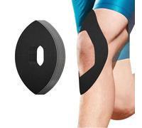Ceeyoll 10 Psc Bande Kinesiologie, Strap Sport, Strap Genou, PréDéCoupéS, dient zur Erhaltung der Kniestabilität, Pour la Stabilité, Soulagement de la Douleur Au Genou