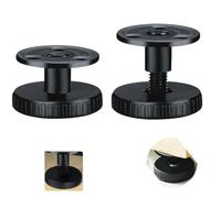 Ceeyoll 2 PièCes Pieds Reglable Pour Meuble Support Anti Secousse Outil Anti Secousse Cadre De Lit RéGlable En Fil MéTallique Utilisé Pour Les Lits Les Armoires Les CanapéS Et Les Murs Des PièCes Limi