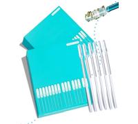 Ceeyoll 48 Pièces Bâton Nettoyage D'oreille Collant,Outil D'élimination Du Cérumen,Outil Réutilisable Enlever Cérumen,Pour Nettoyer les Oreilles Outil Adhésif Enlever Cérumen, pour Maison, Voyages.