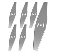 Ceeyoll 6 PCS Coupe Bordure Lame De Rechange,Lame Débroussailleuse,Lames De Rechange Pour Tondeuse à Gazon,Debroussailleuse Electrique Accessoires pour Coupe Bordure sans Fil Garniture De Jardin.