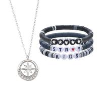 Ceeyoll Ensemble Stray Kids, bracelet Kpop, bracelet unisexe Stray Kids, cadeau pour fan de Straykids, bracele pour cadeau d'anniversaire et de Noël des fans