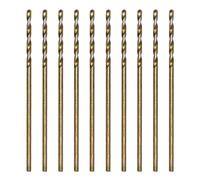 CEEYSEE Lot de 10 forets hélicoïdaux HSS M35 de 1 mm - Pour percer dans l'acier inoxydable, le métal, la fonte et les plastiques durs (1 mm)