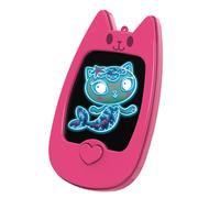 CEFA - Mini Pizarra Luminosa La Casa Muñecas De Gabby 00962 - Ardoise lumineuse pour dessiner et créer, avec cordon de cou - Jouet pour enfants à partir de 3 ans