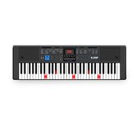 Cefa Toys - Clavier électronique lumineux multifonction 61 touches, comprend jusqu'à 43 chansons de piano, 20 tons, 30 styles, mélangeur et rythmes de fond