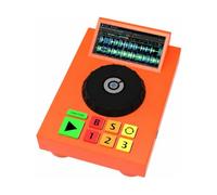 Cefa Toys Kpop Pocket DJ Player - Mini Table DJ Portable avec Musique et Effets Scratch Couleurs Assorties