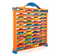 Cefa Toys - MALETIN Porte-Voiture Hot Wheels 3 en 1 (04621).Capacité pour 44 Voitures.