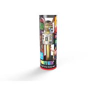 Cefa Toys - Microphone karaoké Bluetooth 7 en 1, Microphone stéréo sans Fil avec interprétation vocale, Distorsion vocale, mixeur, Compatible avec Spotify, Youtube et Applications de karaoké