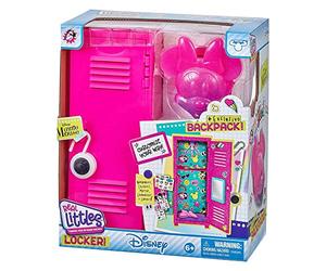 Cefa Toys Real Littles Mini casier Disney, Petit casier Disney avec Sac à Dos Minnie, Cadenas et Autocollants, Convient pour Les Filles à partir de 6 Ans