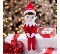 Cefa Toys The Elf on The Self Peluche Elfe Enfant 34 cm Convient aux Enfants à partir de 3 Ans.