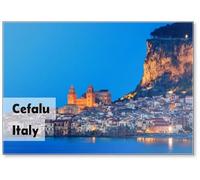 Cefalu, ville médiévale de l'île de Sicile, province de Palerme, Italie. Cefalu est une ville de la ville métropolitaine italienne de Palerme située sur la côte tyrrhénienne de la Sicile, Italie,