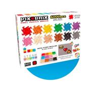 CefaToys-Pix Brix Pixel Art Jouet de construction en horizontale, verticale, diagonale, crée des mosaïques, des figurines en 2D, 3D. 6 000 pièces de couleurs assorties, compatible avec d'autres
