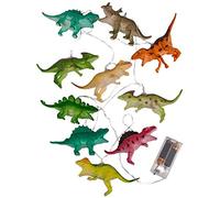 CeFurisy Guirlande lumineuse en forme de dinosaures - - 20 LED alimentées par piles - Décoration de fête