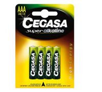 Cegasa 1x4 Super Alkaline Aaa piles alcalines Vert Vert One Size