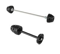 CEHAKDLRI Pour R1200gs Moto Protections Chute Pour R1250GS Pour Adventure Pour R 1250 Avant/arrière Protection Antichute Pour 1200 GS Pour Adv Axe Roue Fourche Curseur Capuchon Moyeu(1 Set BlacK)