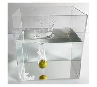 CEHJZQRPL Boîte de rangement transparente en acrylique, plateau flottant for accessoires de photographie, plateau de prise de vue, plateau for eau peu profonde, décoration(10x10x20cm/3.9x3.9x7.9in)