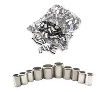 CEHJZQRPL Connecteur de sertissage for Tuyau de pulvérisation agricole, Outils de sertissage de Tuyau, Manchon en Acier Inoxydable, connecteur d'échappement de Tuyau 11,5 mm - 18 mm(15.5mm 20pcs)