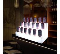 CEHJZQRPL Etagère Lumineuse pour Bouteilles de Liqueur, Présentoir Lumineux à LED for Bar, Armoire à vin, Anti-Chute, créatif, for Bar, vin étranger, Cocktail, vin(White Light)