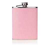 CEHJZQRPL flasque de hanche Flasque à boisson en acier inoxydable Glittler for homme, 7 oz, rose