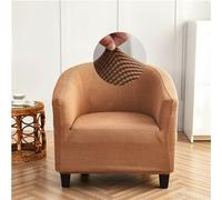 CEHJZQRPL Housses de Chaise Housse de canapé Extensible 1 pièce for fauteuils, Housse de Protection Amovible et Lavable for Meubles de Club(Camel)