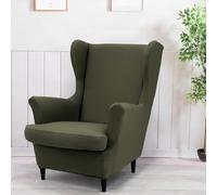 CEHJZQRPL Housses de Chaise Housse de Fauteuil à Oreilles Extensible en 2 pièces, Housse de canapé, Housse de Fauteuil, Lavable, antidérapante, Protection de Meubles for Salon, Chambre à Coucher