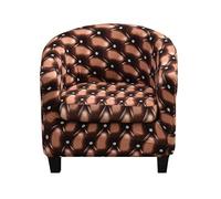 CEHJZQRPL Housses de Chaise Housse de Fauteuil Club Extensible 2 pièces avec Housse de Coussin Housse de Fauteuil en élasthanne Souple Protection de Meubles antidérapante for Salon(Geometry09)
