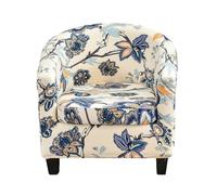 CEHJZQRPL Housses de Chaise Housse de Fauteuil Club Extensible 2 pièces avec Housse de Coussin Housse de Fauteuil en élasthanne Souple Protection de Meubles antidérapante for Salon(Corn Poppy)