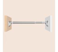 CEHJZQRPL Rail de penderie, Tringle de garde-robe robuste for suspendre des vêtements, tube de tringle à vêtements rétractable for porte(0.7~1.1m/2.3~3.6ft)