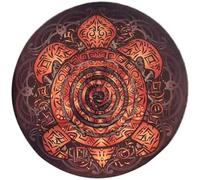CEHJZQRPL Tambour chamanique éthéré de 10 Pouces à Main Fait la Langue for Amateurs Musique et Tambour for Adultes