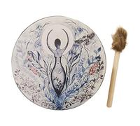 CEHJZQRPL Tambour chamanique Fait Main, for l'artisanat décoratif à Langue Instrument de Musique Divin Kit Batterie for Tambour Adulte