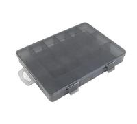 CEHTK Petites pièces : 9/12/15/18/24 Compartiments avec séparateurs Amovibles pour vis, boulons, Clous et Perles.