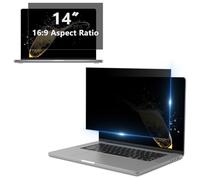 CeiBand Filtre de Confidentialité 14 Pouces 16:9, Filtre Ecran Confidentialité, Film Anti-Lumière Bleu, Amovible Filtre Anti Espion Protection Ecran Compatible avec Dell/Hp/Acer/Lenovo/Asus/Sony