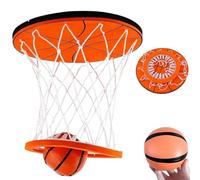 Ceiling Basketball Hoop, Hanging Indoor Basketball Hoop, Portable Ceiling Swish Indoor Mini Basketball Gamewith Ball, Funny Wall Mount Sports Bedroom & Outdoor Play Game Toys (2PCS)