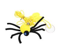 Ceiling Cat Toy - Hangable Elastic String Spider Game | Interactive Cat Toy | Cotton Material 12x8x3cm 11g - For Puppy Kitten Indoor Living Room Patio Bedroom Pet Cage - Self Play Enrichment Mental St