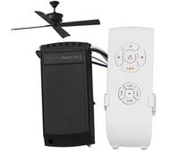 Ceiling Fan Remote Control Kit, Compact Receiver with 3 Speed Cool Controller, Wireless Light Timer, Adjustable Wind Speed Transmitter, Home Room Upgrade, Upgraded Transmitter Design