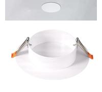 Ceiling Hole Cover Plate - ABSDecorative Hole Panel With Buckle | 1.93 Inches Round Cover Plate For Home Living Room Kitchen Garage Basement Attic Apartment Workplace