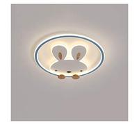 Ceiling Lamp Creative Ceiling Lamp Girl Ceiling Lamp Simple Modern Round Boys and Girls Children's Room Lamps Bedroom Kindergarten Ceiling Light Fixture (Color : Pink) (Blue)