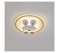 Ceiling Lamp Creative Ceiling Lamp Girl Ceiling Lamp Simple Modern Round Boys and Girls Children's Room Lamps Bedroom Kindergarten Ceiling Light Fixture (Color : Pink) (Yellow)