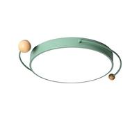 Ceiling Lamp Round Ceiling Lights LED Flush Mount Ceiling Lamp Ultra-Thin Flush Mount Lighting Fixture Easy to Install Lighting Fixture Modern Minimalist Style Living Room Bedroom (Green 50cm)